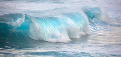 fine art photograph of a wave at jaws on maui hawaii. 