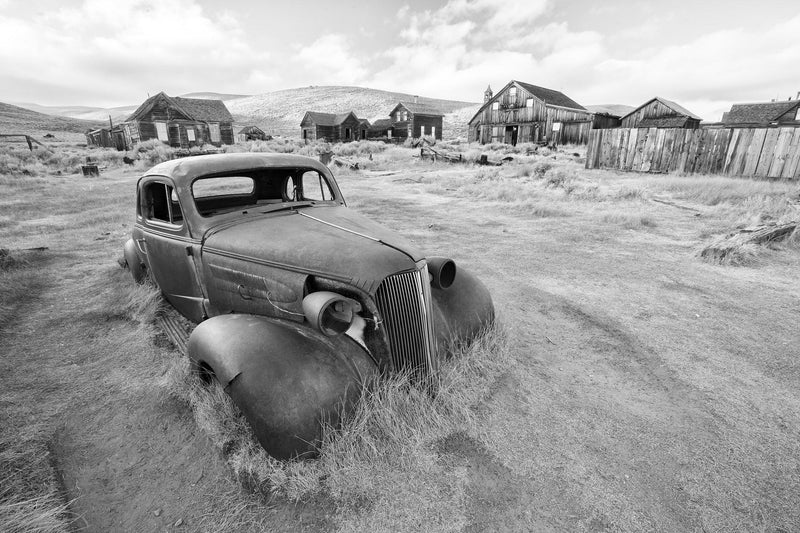 Car in Bodie California. By Lijah Hanley. 