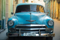 An old Chevrolet sits in Havana 