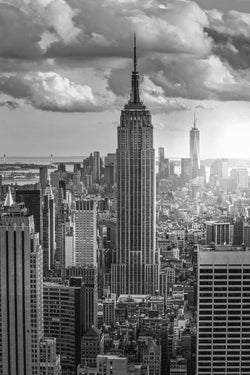 The Empire State building in New York