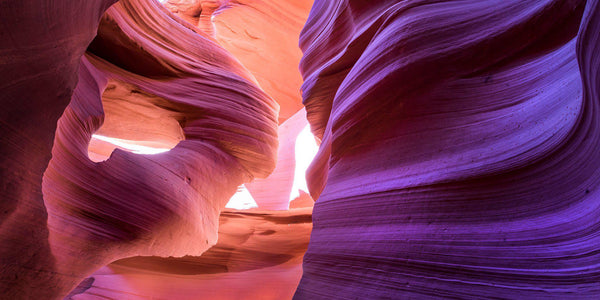 Antelope canyon in Page, Arizona. By Lijah Hanley. 