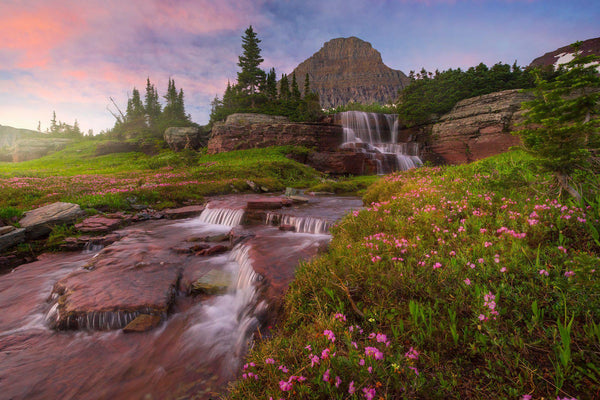 Logans pass in glacier national park. By Lijah Hanley.