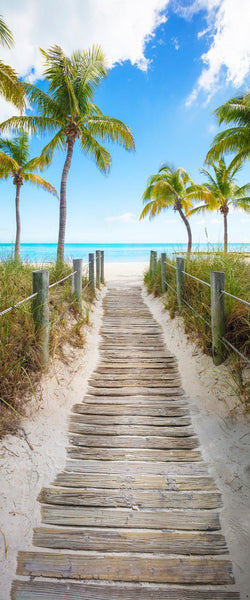 A perfect path to the beach in Key West