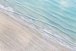 An Arial of waves in Australia