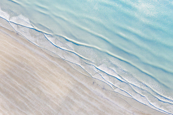 An Arial of waves in Australia