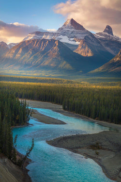 Mountains in Jasper National Park, Canada