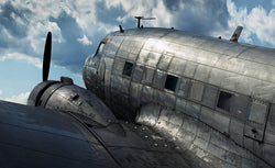 Fine art aviation photography of a DC-3 Plane.