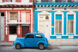 Charming vintage car in Havana Cuba. By Lijah Hanley