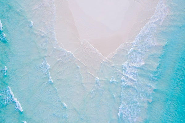 An Arial of Wedge island in western Australia 